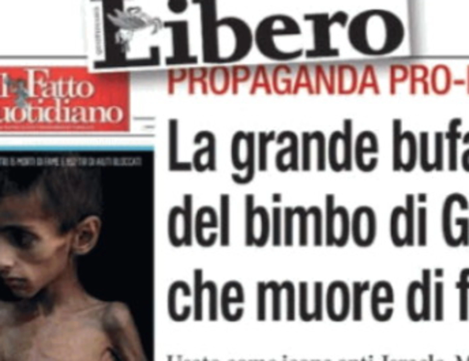 Israele, Netanyahu mostra i falsi di Hamas in Italia