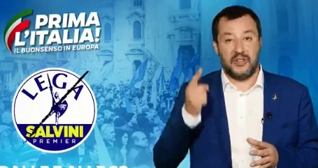 Matteo Salvini, blitz all'alba nel giorno delle Europee: "Diffondete questo video"