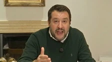 Matteo Salvini a Quarta repubblica conquista anche "il rosso" Piero Sansonetti: "Perché mi piace"