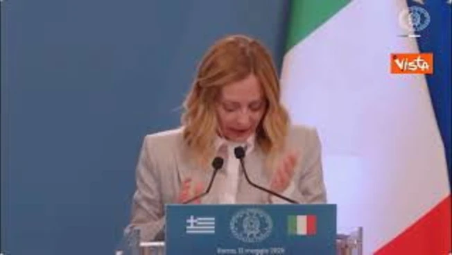 Meloni: Accordo da 2 mld sottoscritto da Terna per l'interconnessione elettrica tra Grecia e Italia