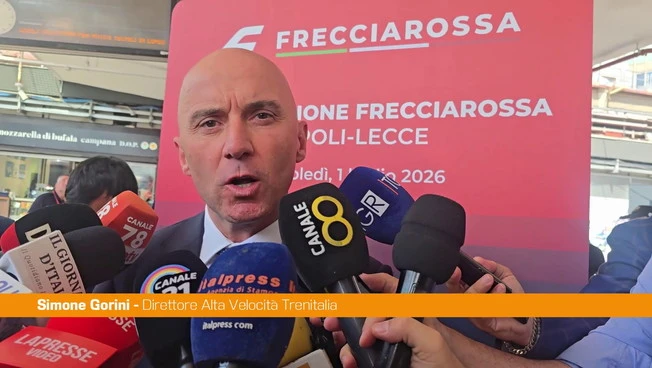 Gorini (Trenitalia) "Nuovo servizio Frecciarossa tra Napoli, Bari e Lecce"