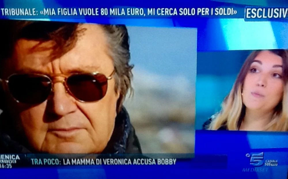 Grande Fratello: Bobby Solo, la figlia lo attacca e lui risponde a brutto muso: "Non ci si chiarisce in televisione"
