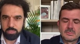Dino Giarrusso la spara a L'aria che tira: "Giuseppe Conte premier eccellente". Occhio alla reazione dell'imprenditore: grillino asfaltato
