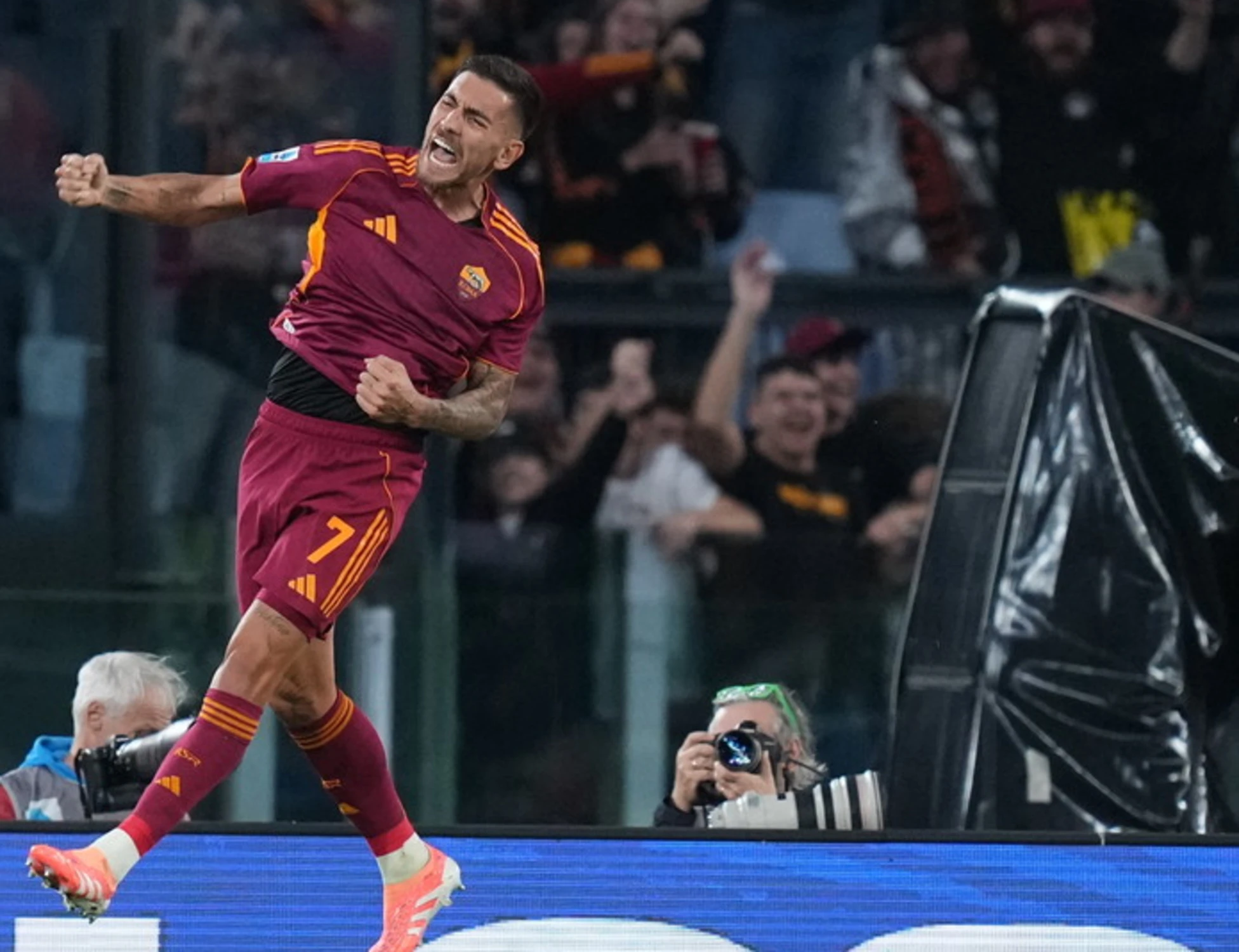 Roma, travolta l'Udinese 2 a 0: a segno Lorenzo Pellegrini e Celik