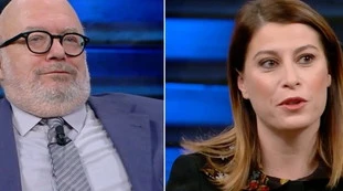 DiMartedì, scontro Storace-Piccolotti: "Si candida solo Salis!", "Vuoi buttarla in caciara"