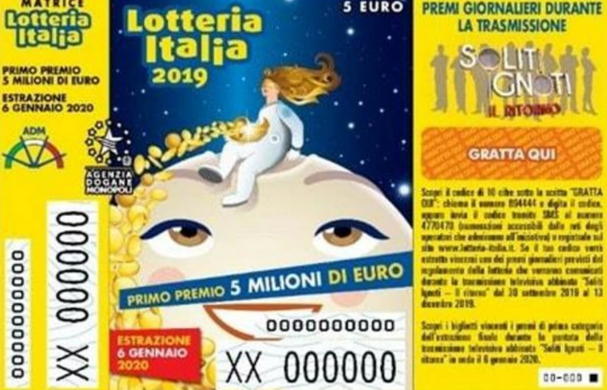Lotteria Italia, primo premio da 5 milioni di euro vinto a Torino