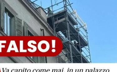 Giorgia Meloni smentisce Repubblica: "Operai sul ponteggio senza casco? Tutto falso"