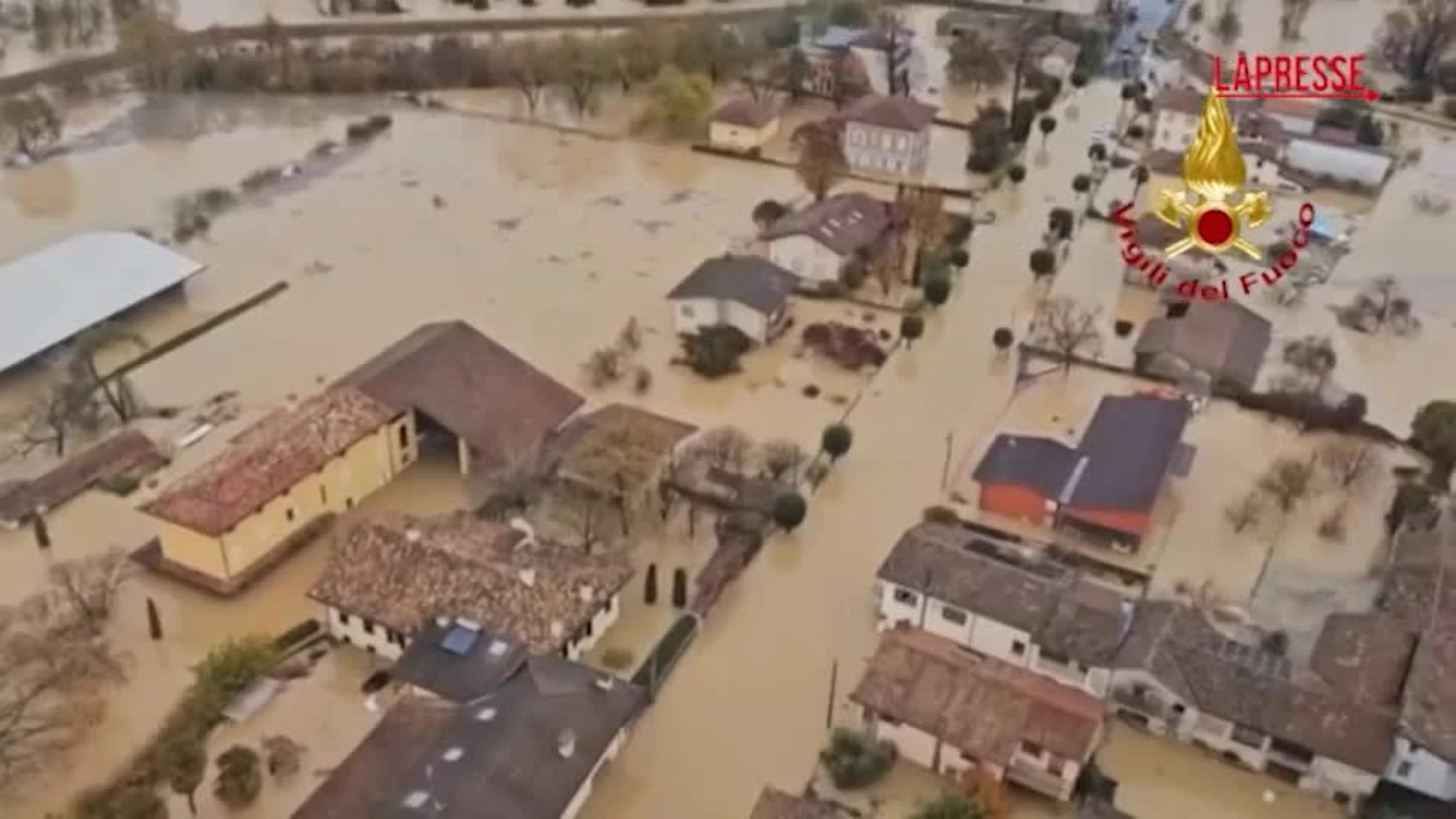 Maltempo in Friuli, le inondazioni nel goriziano