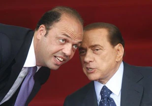Alfano e Berlusconi