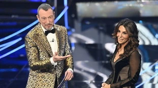 Sanremo 2024, la Ferilli gela Amadeus: "Gloria l'11? No è il 19..."