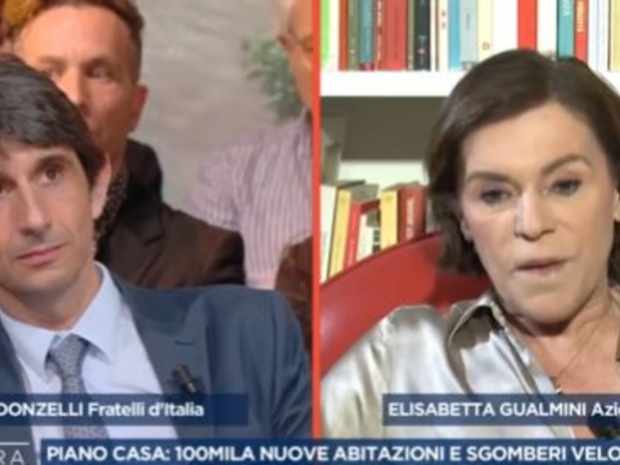 Donzelli-Gualmini, scontro da Del Debbio: "Lo trovo un difetto", dem azzerata