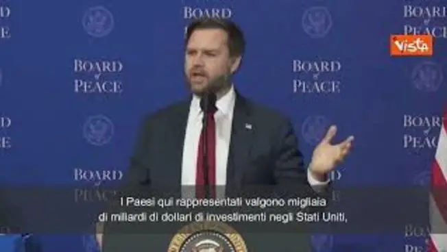 Leggi l'articolo: Vance: "Il Board of Peace porterà grande prosperità per gli Stati Uniti"