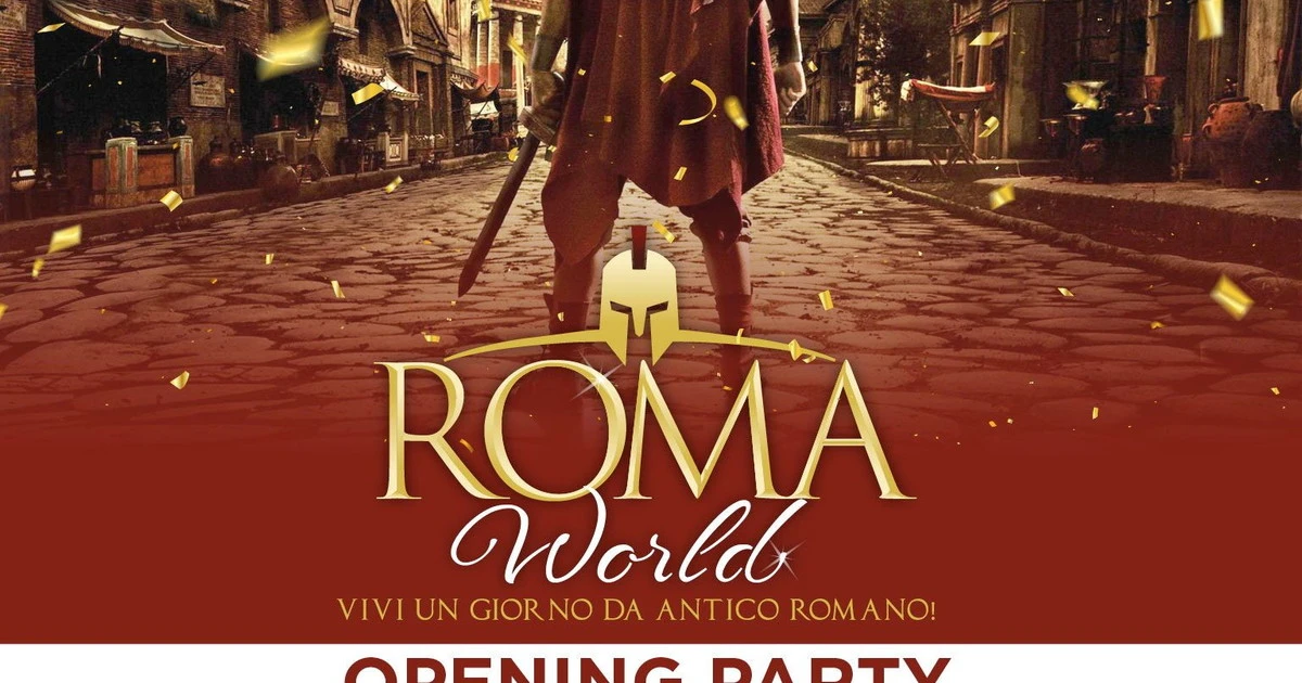 Roma World, apre il parco a tema di Cinecittà dedicato alle origini della Capitale