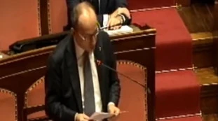Alberto Bagnai in Senato, il suo discorso è da ovazione: "Cari europeisti, gli italiani ne hanno le tasche piene dei vostri danni"