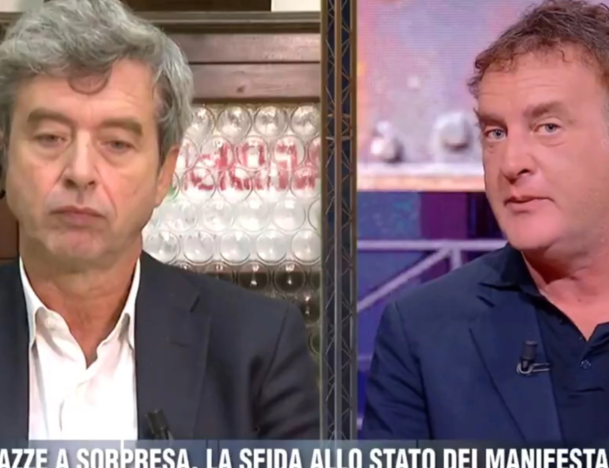 Realpolitik, Andrea Ruggieri zittisce la sinistra: "Qualche sana manganellata"