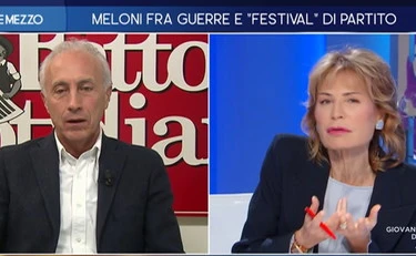 Otto e mezzo, scintille tra Lilli Gruber e Travaglio: "Scusami Marco, ma no..."