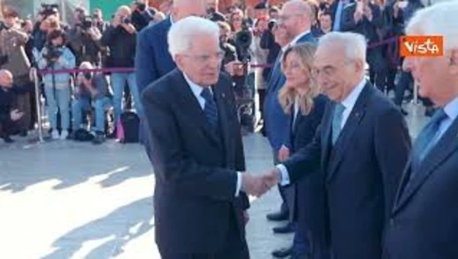 Meloni all'Altare della Patria per l'81° Anniversario della Liberazione