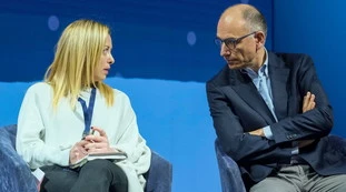Meloni e Letta