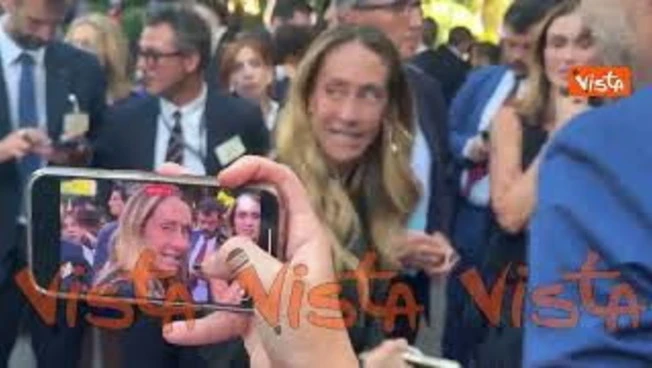 250esimo Usa, Arianna Meloni alla festa per l'Indipendenza americana a Villa Taverna
