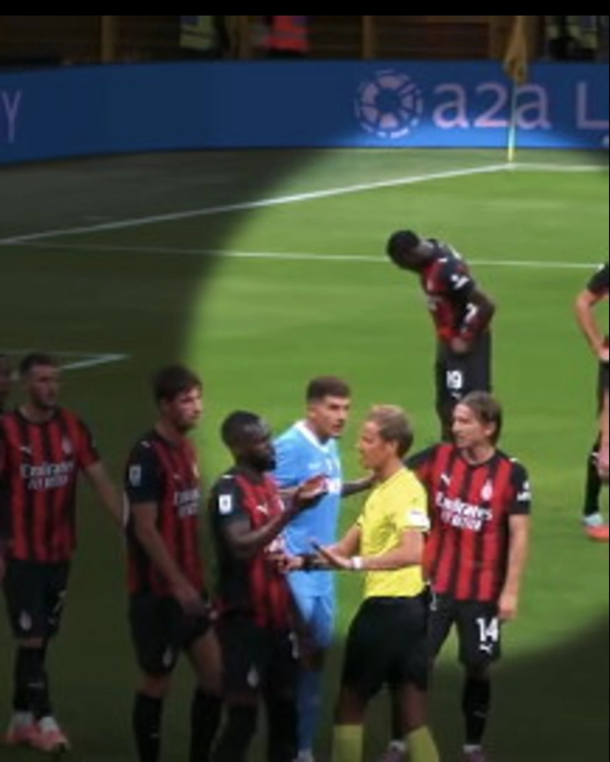 Milan-Napoli, Fofana: il gesto sfuggito a tutti prima del rigore