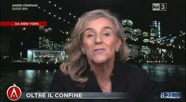 Giovanna Botteri appare con i capelli verdi: lo sfottò del collega Rai, Andrea Vianello