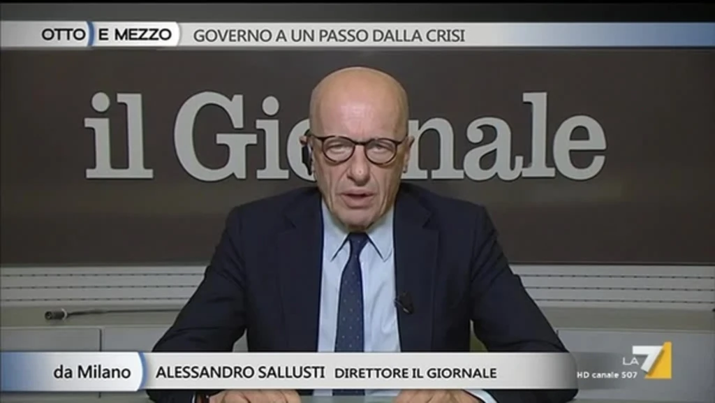 Otto e Mezzo, Alessandro Sallusti: bomba sul nuovo governo. Quanto dureranno i giallorossi