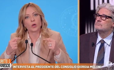 Dritto e rovescio, Meloni durissima: "Non esiste che un immigrato abbia più diritti di un italiano"