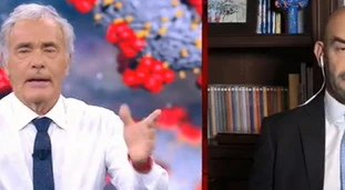 Non è l'Arena, Massimo Giletti difende Matteo Bassetti: "Vomitata addosso ogni ingiuria, assurdo"