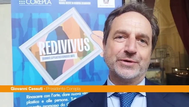 Cassuti "Corepla ha aiutato a rinascere con l'Arte"