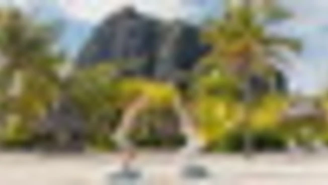 Turismo e benessere, un'insegnante di yoga italiana a Mauritius