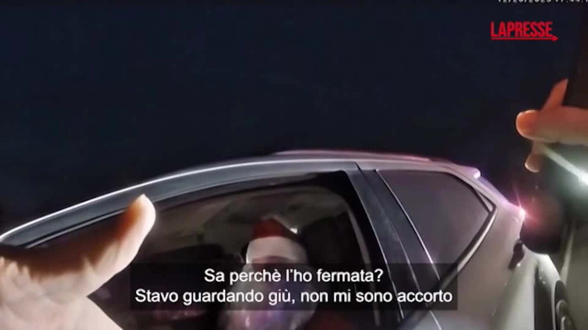 Fermato per eccesso di velocità: chi c'è alla guida