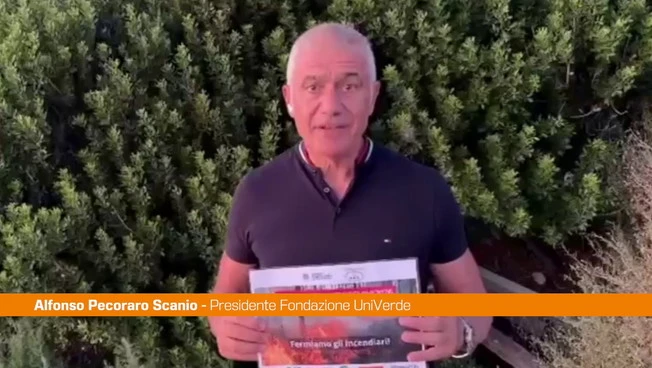 Pecoraro Scanio "#Stopincendiboschivi2026 parte dalla Sicilia"