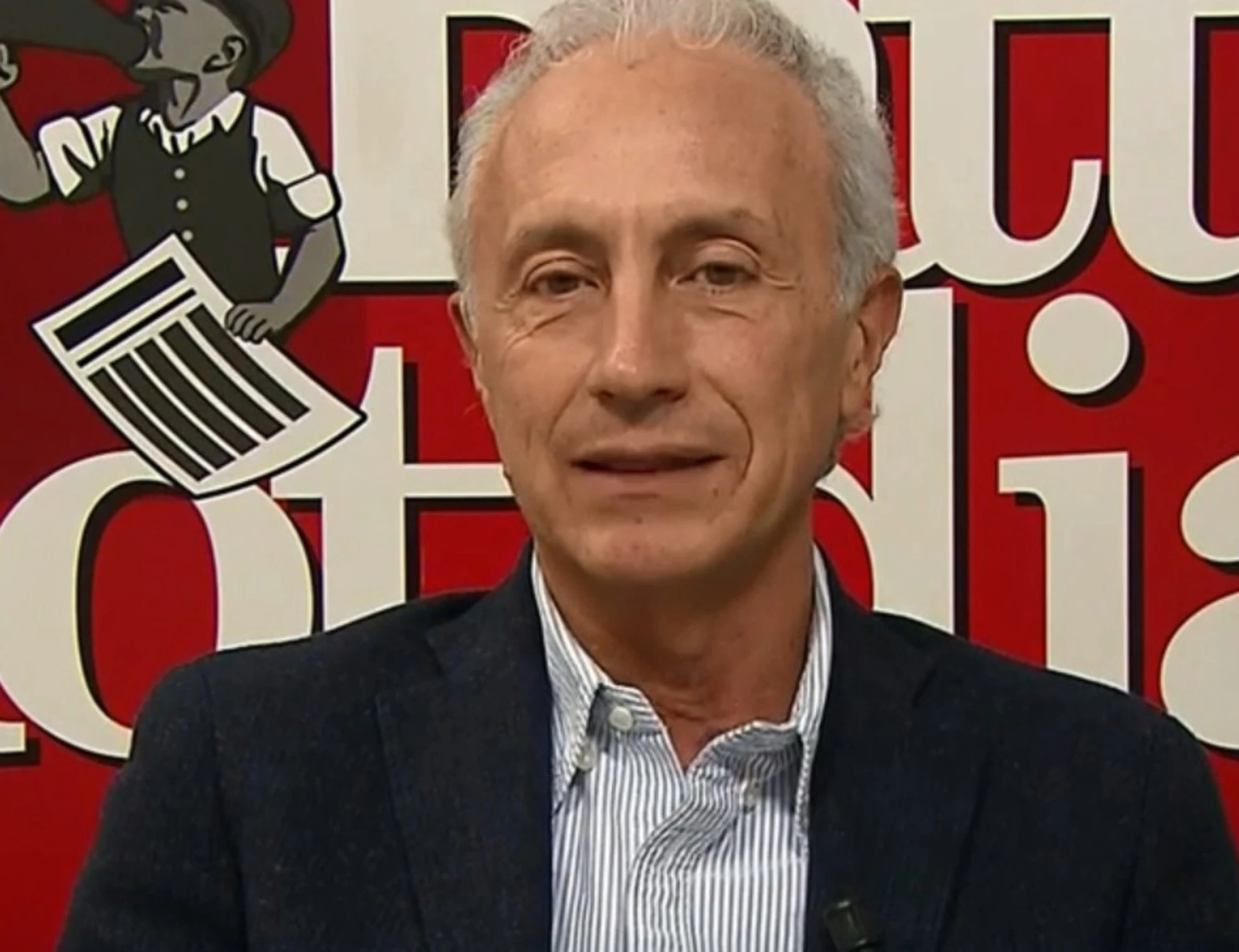 DiMartedì, Travaglio insulta Nordio e gli dà del bacucco: l'ultima miseria