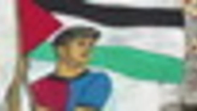 A Gaza il murale per Lamine Yamal degli artisti palestinesi