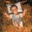 Quattro Gesù in un presepe