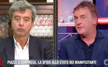 Realpolitik, Andrea Ruggieri zittisce la sinistra: "Qualche sana manganellata"