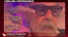Tg2, Roberto D'Agostino contro Giuseppe Conte: "Ci spiegherà come fare la pochette a 4 punte con le mascherine"