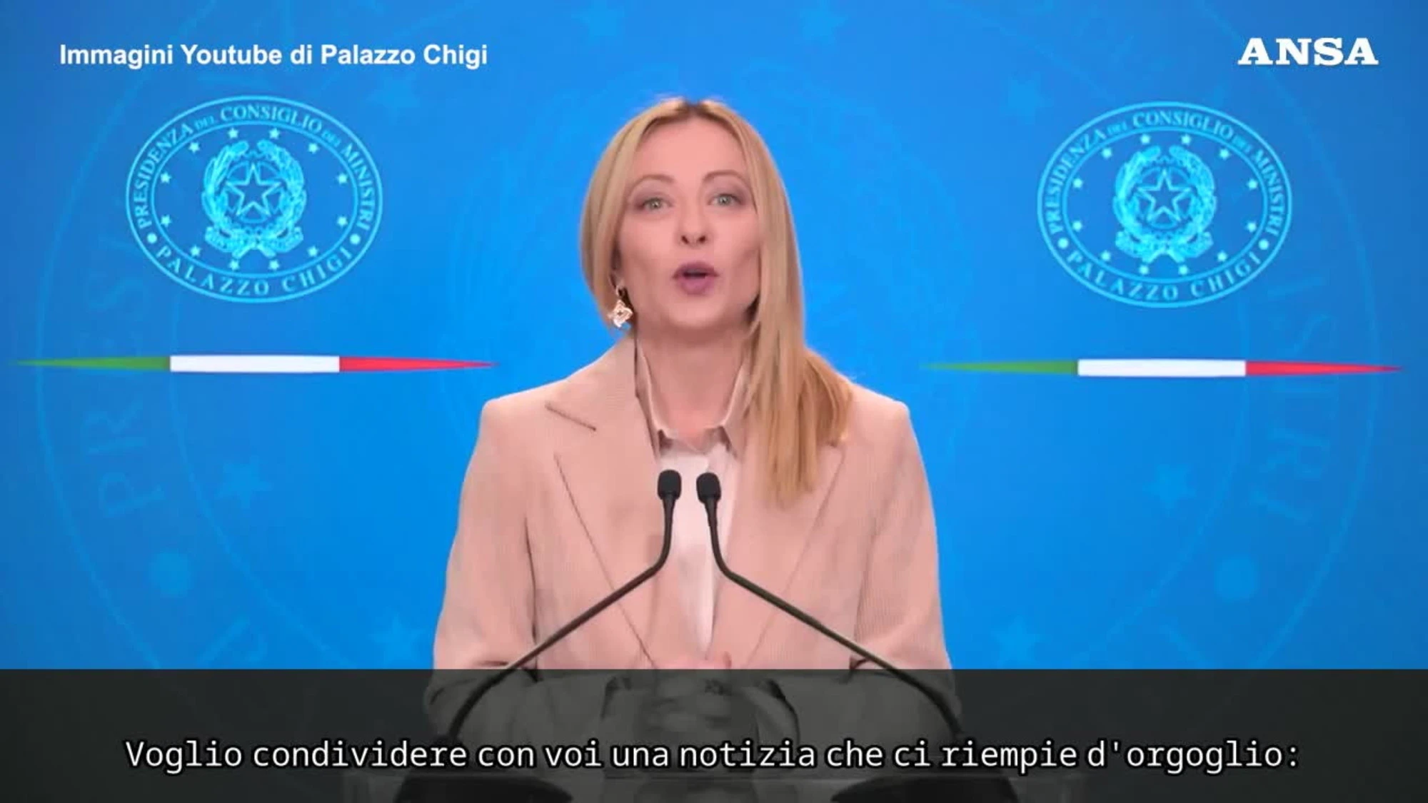 Cucina italiana patrimonio Unesco, Meloni: "Risultato che ci inorgoglisce"