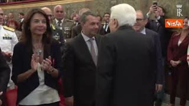 Lungo applauso per Mattarella al Congresso degli avvocati amministrativisti a Palermo
