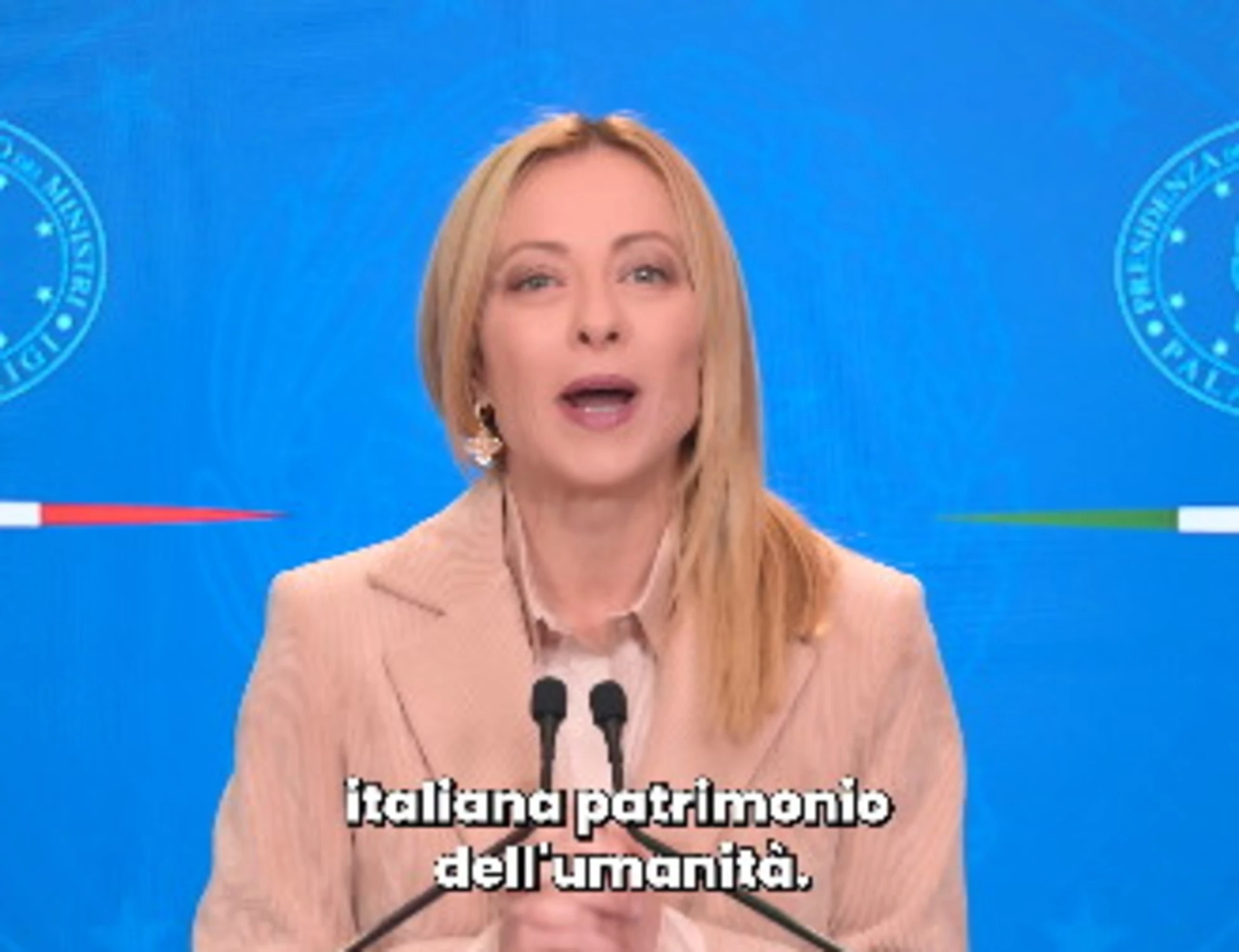 Giorgia Meloni, cucina italiana patrimonio Unesco: "Primi al mondo, che orgoglio!"