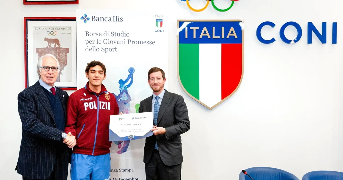 Banca Ifis a fianco del CONI per sostenere i campioni azzurri del futuro