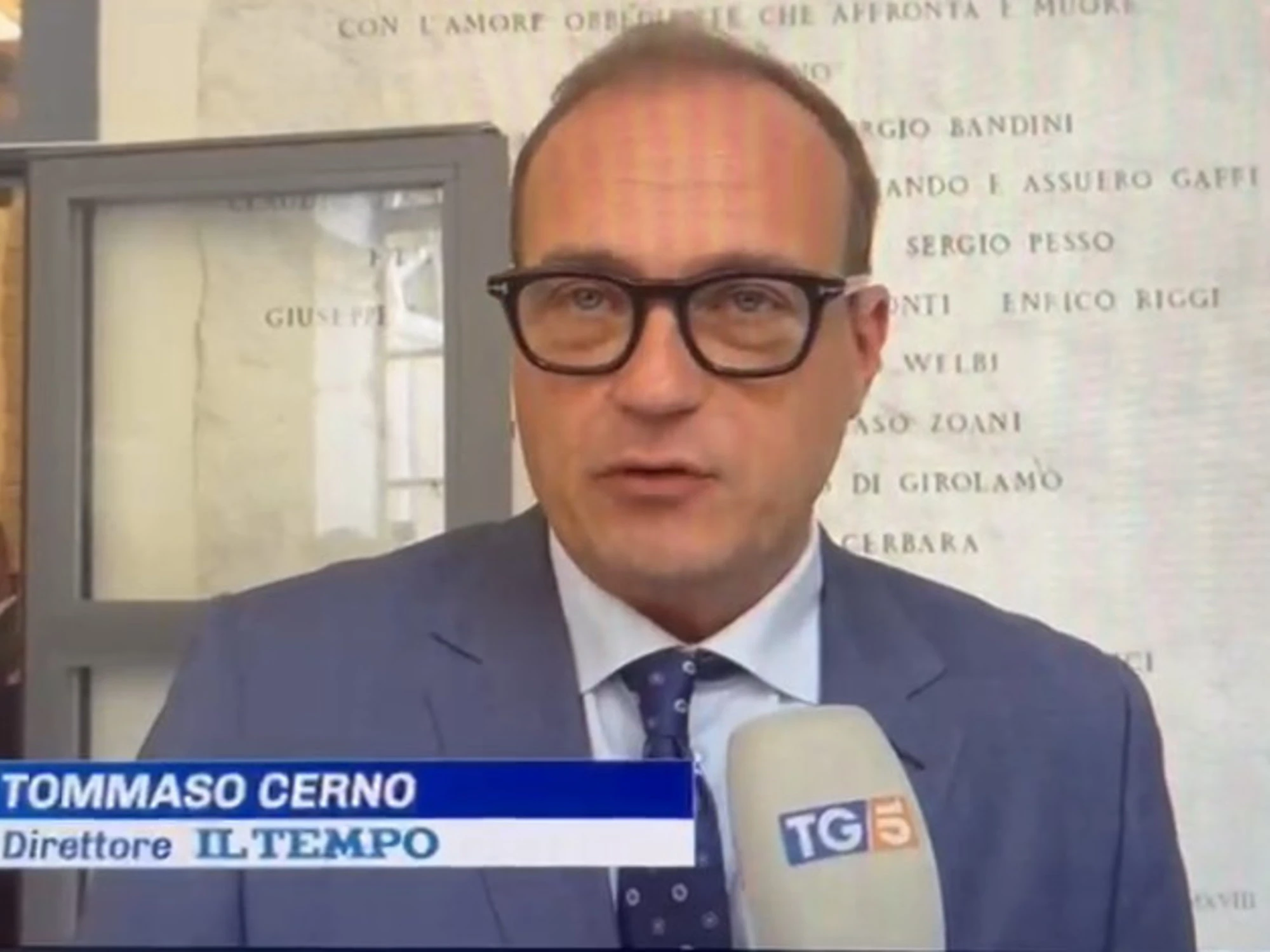 Tommaso Cerno al Tg5: "Flotilla e sinistra italiana, quei legami con Hamas"