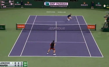 Djokovic, il punto miracolo contro Draper: è lo scambio più bello del 2026