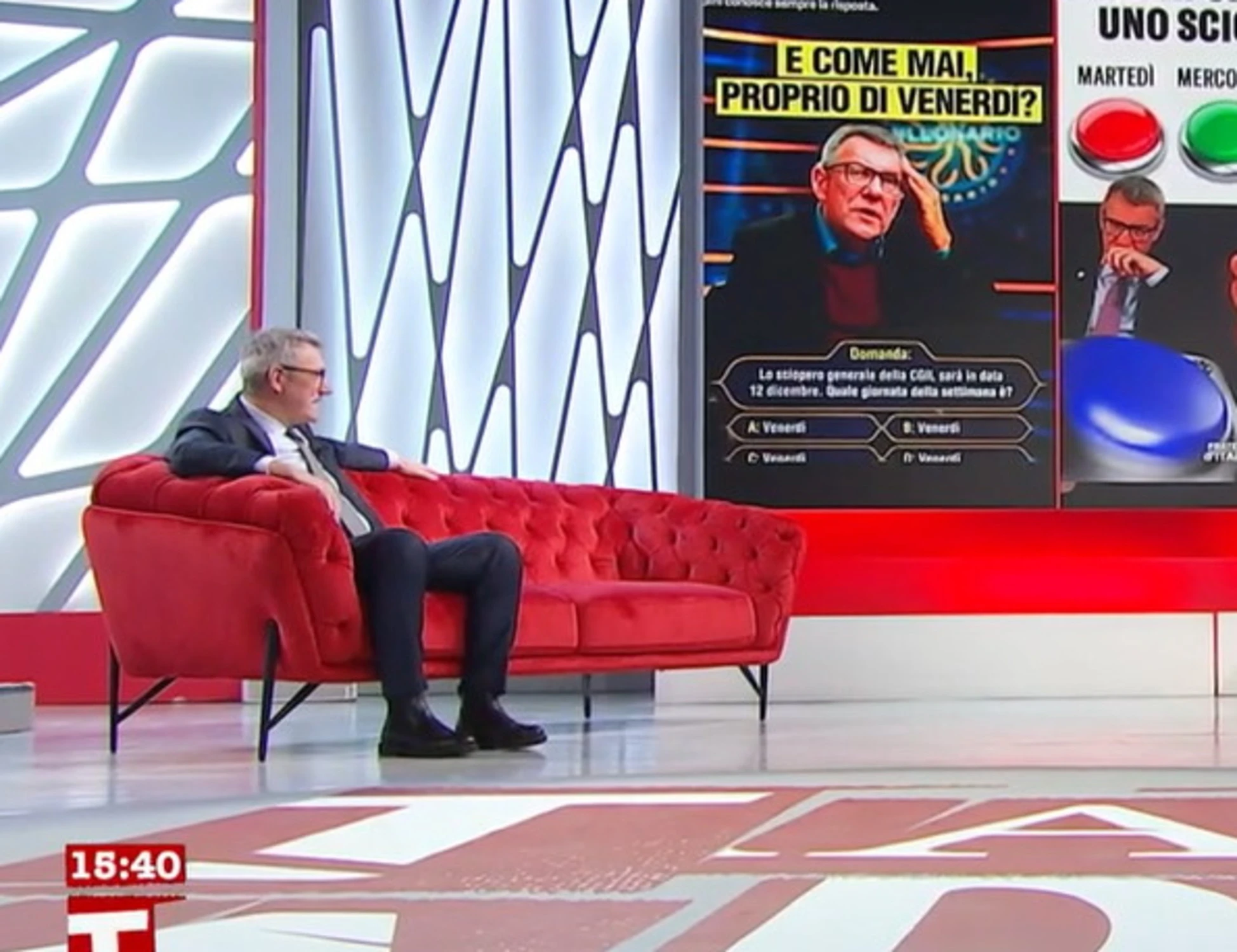 Landini, sconcertante confessione: "Perché scioperiamo sempre il venerdì"