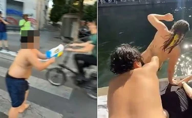 Parigi, il bullo spinge ragazze nel fiume e spara acqua a chiunque: arrestato 10 volte