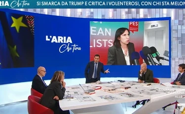 L'Aria che tira, Parenzo punzecchia Schlein: "Va beh, non ha risposto"