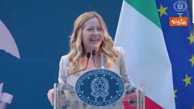 Meloni allo svelamento resti Croma di Falcone: Abituata a parlare in pubblico, ma oggi Ã¨ difficile