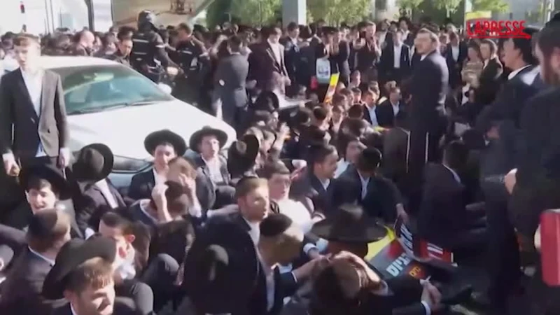 Izraelski ultraortodoksni judje blokirali avtocesto v Jeruzalemu zaradi ugovora zoper vpoklic v vojsko