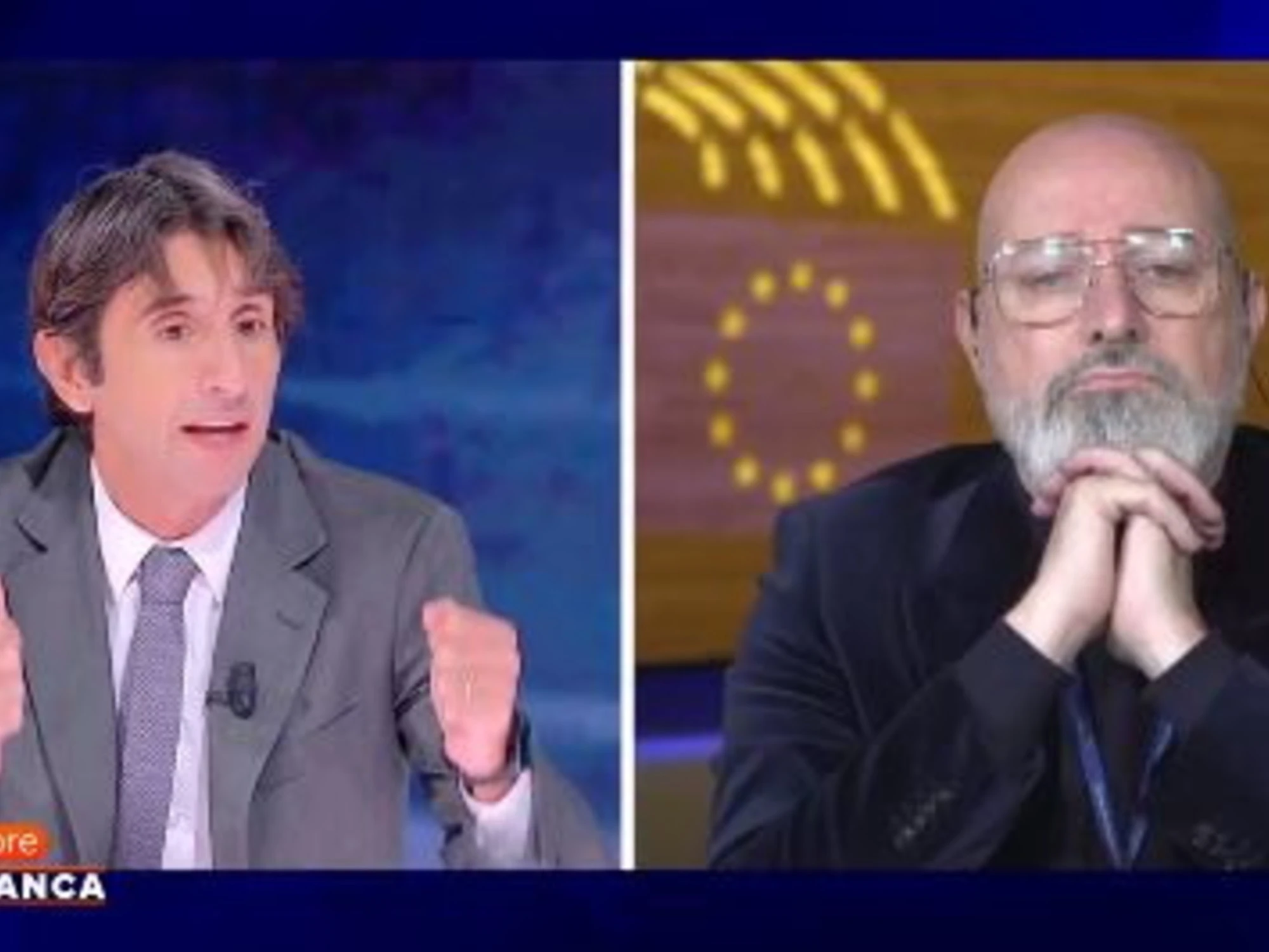 È sempre Cartabianca, Donzelli smonta Bonaccini: "Ci avete accusato di essere liberticidi!"
