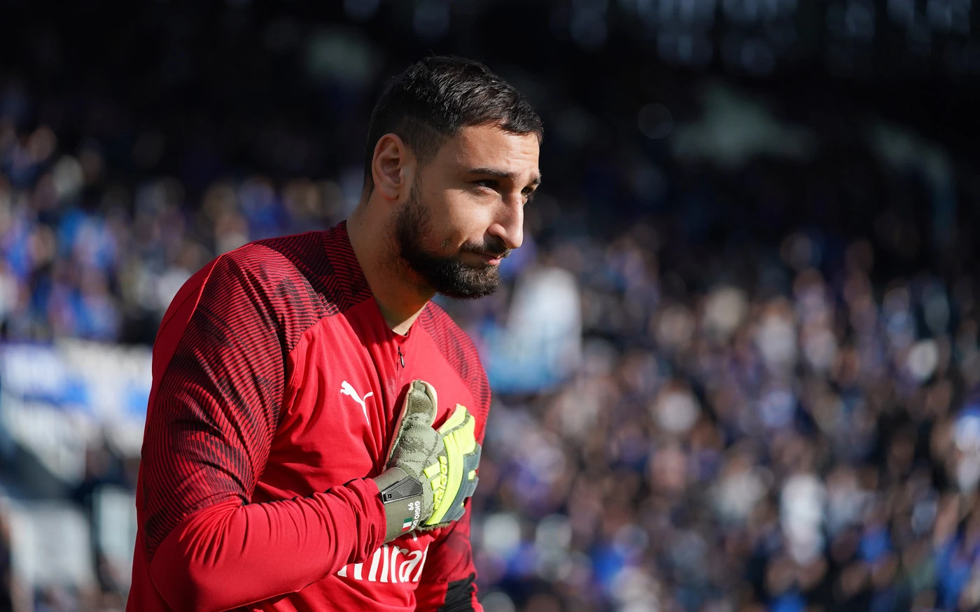 Atalanta-Milan, Gianluigi Donnarumma esce dal campo in lacrime